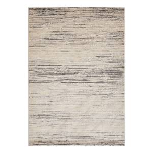 Kurzflorteppich Saragossa Polypropylen / Polyester - Grau / Beige - 120 x 170 cm