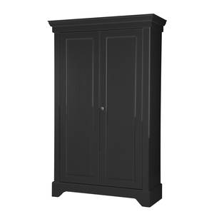 Armoire Tosca Pin massif - Noir