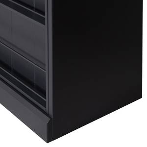 Armoire Vogue Pin massif - Pin noir