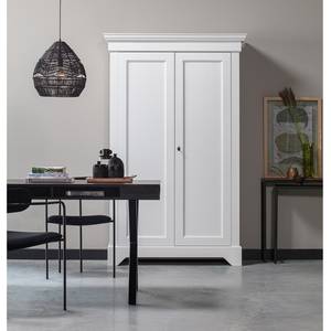 Armoire Tosca Pin massif - Blanc