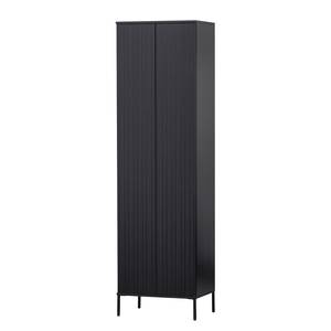 Armoire Woodrow Pin massif - Noir