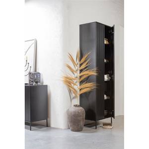 Armoire Woodrow Pin massif - Noir