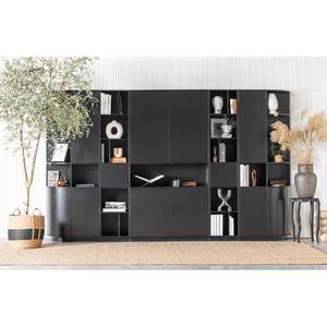 Schrank Rozzano II Kiefer massiv - Kiefer Schwarz