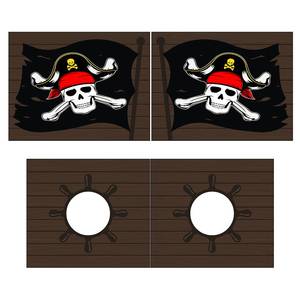 Hoogslaper Pino Caribian Pirate Wit - Met ladder