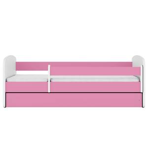 Kinderbett Babydreams Basic Pink - 80 x 160cm - Mit Lattenrost