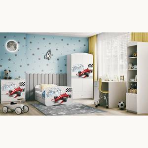 Kinderbett Babydreams Rennauto 80 x 180 cm - Mit Lattenrost