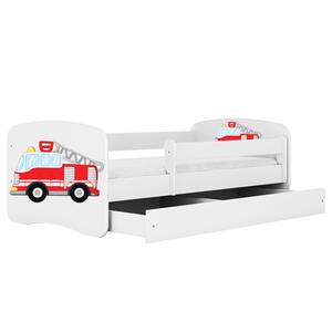 Kinderbett Babydreams Feuerwehr 80 x 160cm - Mit Lattenrost