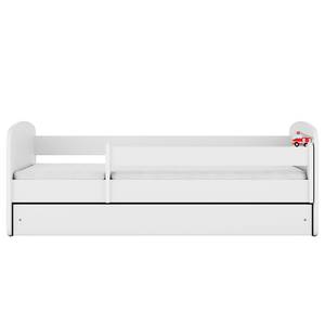 Lit enfant Babydreams Pompier 70 x 140cm - Avec sommier à lattes & matelas