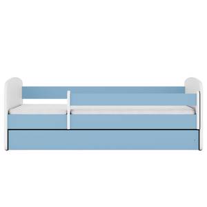 Lit enfant Babydreams Basic Bleu clair - 80 x 160cm - Avec sommier à lattes & matelas