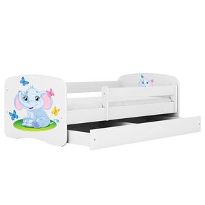 Lit enfant Babydreams Éléphant 80 x 180 cm - Avec sommier à lattes & matelas