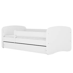 Lit enfant Babydreams Basic Blanc - 80 x 180 cm - Avec sommier à lattes & matelas