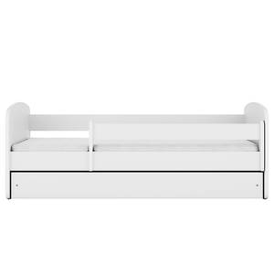 Lit enfant Babydreams Basic Blanc - 80 x 180 cm - Avec sommier à lattes & matelas