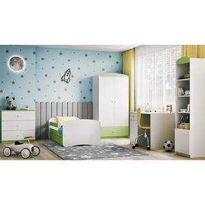 Kinderbed Babydreams Basic Lichtgroen - 70 x 140cm - Met lattenbodem & matras