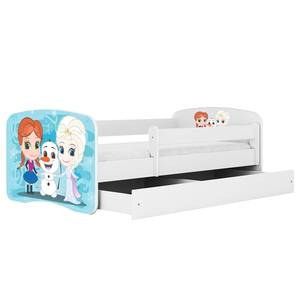 Kinderbett Babydreams Frozen Weiß - 80 x 180 cm - Mit Lattenrost