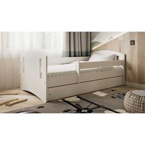 Lit enfant Classic Basic II 80 x 140 cm - Avec sommier à lattes & matelas