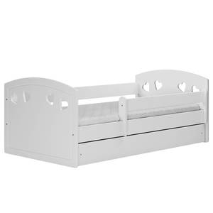 Kinderbed Julia Wit - 80 x 180 cm - Met lattenbodem & matras