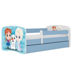 Lettino Babydreams Frozen Celeste chiaro - 70 x 140cm - Con rete a doghe & materasso