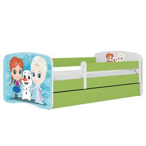 Kinderbed Babydreams Frozen Lichtgroen - 80 x 160cm - Met lattenbodem & matras