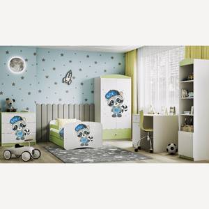 Kinderbed Babydreams Wasbeer Lichtgroen - 80 x 160cm - Met lattenbodem & matras