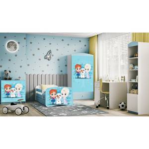 Kinderbed Babydreams Frozen Lichtblauw - 80 x 160cm - Met lattenbodem