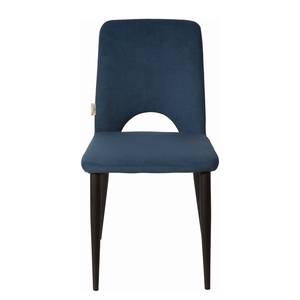 Chaises capitonnées Tampere (lot de 2) Bleu jean