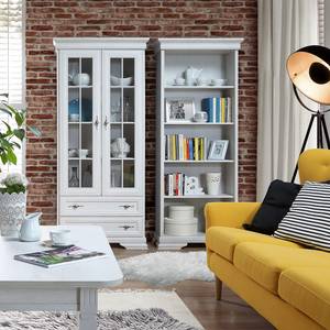 Open kast Summerbrook witte eikenhouten look