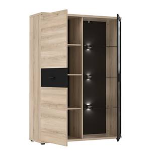 Highboard Piemont inclusief verlichting - Eikenhouten look