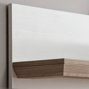 Mensola Sandvik Effetto rovere bianco / Effetto rovere Nelson - Larghezza: 205 cm