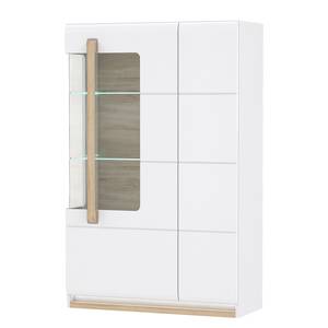 Highboard Toscana II inclusief verlichting - Sonoma eikenhouten look