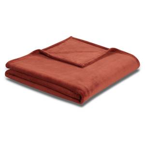 Plaid Soft & Cover Polyester - Marron rouille