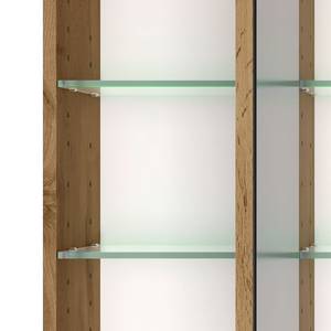 Spiegelschrank Swinton Inklusive Beleuchtung - Wotaneiche Dekor - Breite: 60 cm