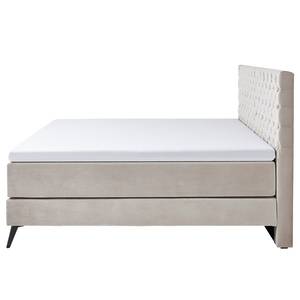 Boxspringbett La Maison Beige - 180 x 200cm - Doppelmatratze H2/H3