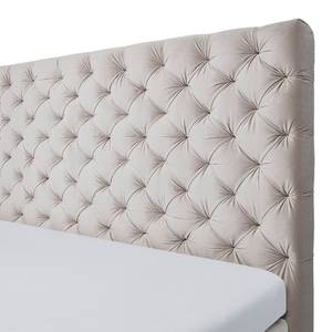 Boxspringbett La Maison Beige - 180 x 200cm - Doppelmatratze H2/H3