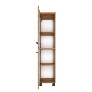 Badkamerset Swinton II (3-delig) incl. verlichting - Wotan eikenhouten look - Breedte: 90 cm