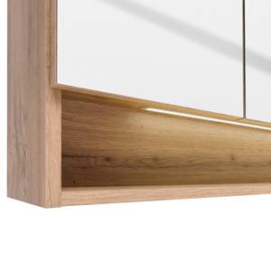 Spiegelkast Stubach inclusief verlichting - Eikenhoutlook wotan - Breedte: 120 cm