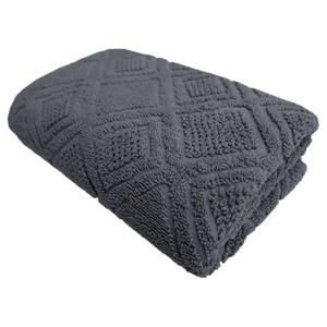 Serviette de bain Mosaik Éponge - Anthracite