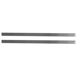 Kleiderstange Powell (2er-Set) Silber - Metall - 59 x 2.5 x 1.5 cm
