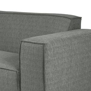 Sofa Parnu (3-Sitzer) Flachgewebe Costa: Grau