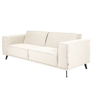 Sofa Parnu (3-Sitzer) Flachgewebe Costa: Weiß