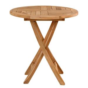 Table de jardin pliante Oviedo III Teck - Marron