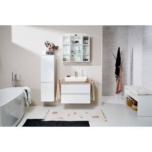 Armoire de toilette Quickset 360 Éclairage intégré - Blanc - Largeur : 75 cm