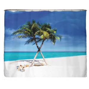 Tenda sostenibile per doccia spiaggia Poliestere - Multicolore - 240 x 200 cm