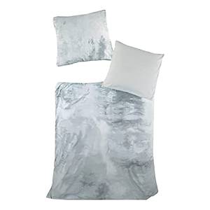 Omkeerbaar beddengoed Batik polyester - grijs - 135x200cm + 2 kussens 80x80cm