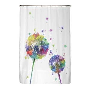 Gerecycleerd douchegordijn Paardenbloem polyester - meerdere kleuren - 120 x 200 cm