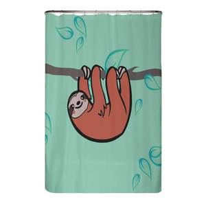 Tenda sostenibile per doccia bradipo Poliestere - Multicolore