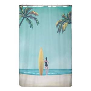 Anti-Schimmel Duschvorhang Kalifornien Polyester - Mehrfarbig - 120 x 200 cm