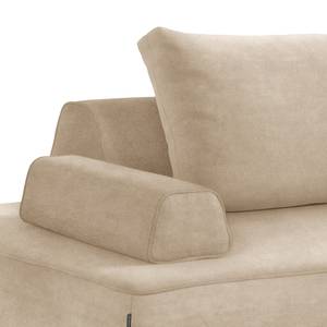 Chaise longue Mid East Microvezel Panja: Beige