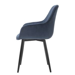 Chaises à accoudoirs Morgedal (lot de 2) Bleu jean