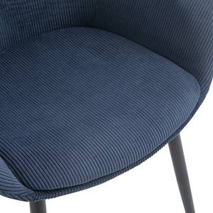 Chaises à accoudoirs Morgedal (lot de 2) Bleu jean