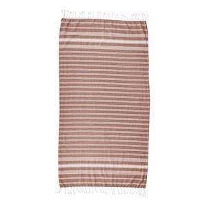 Serviette de sauna SURFSIDE Coton - Rouge pastel